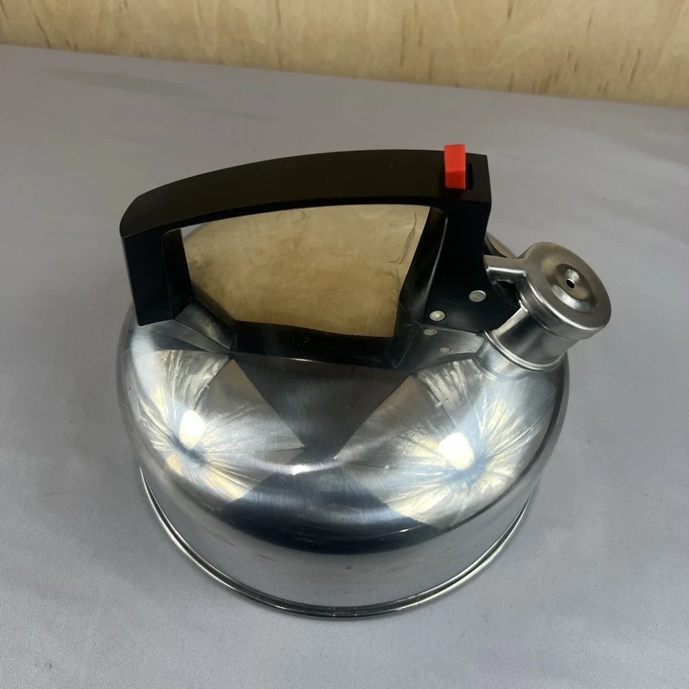 Farberware Stainless Steel Whistling Tea Kettle Teapot 09037 K7005 L8
